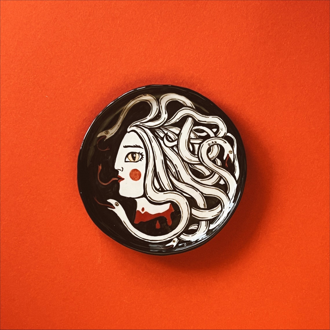 Medusa Small decorative plate