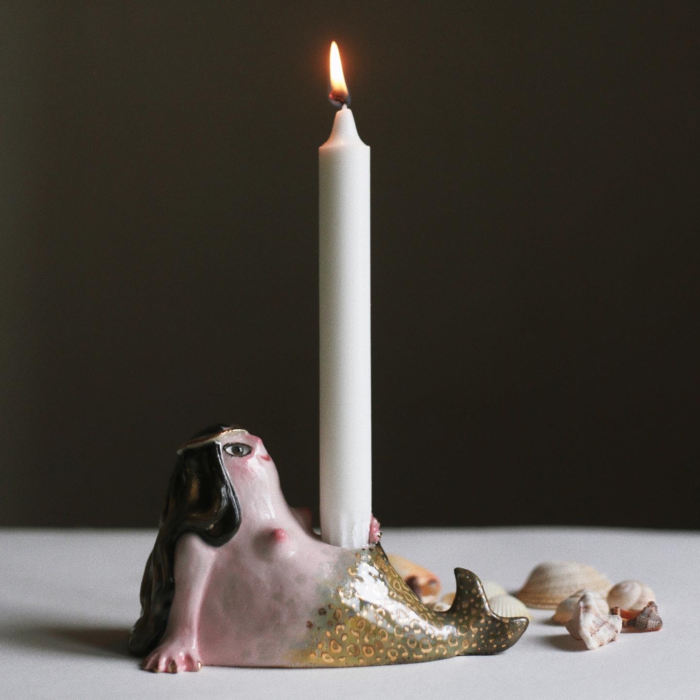 Mermaid Candleholder